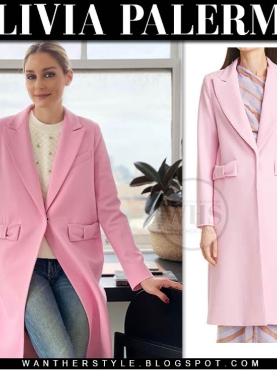 Smythe Jackets & Blazers - Smythe Pink Bow Coat